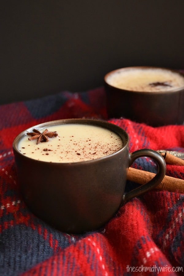 Chai Spiced White Hot Chocolate