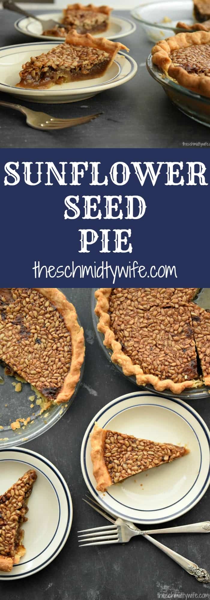Sunflower Seed Pie