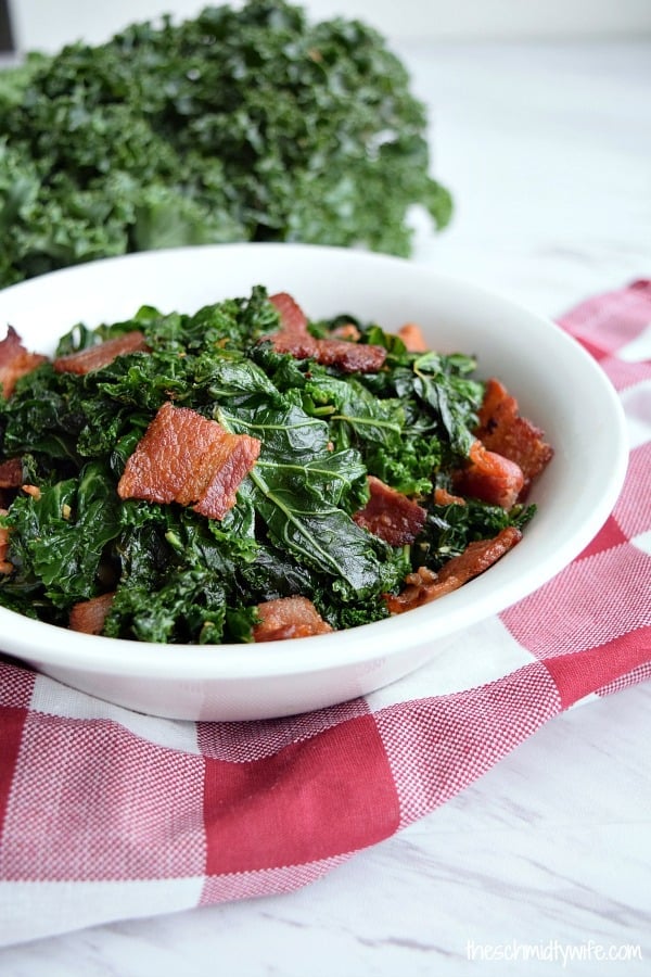 Sauteed Kale with Bacon