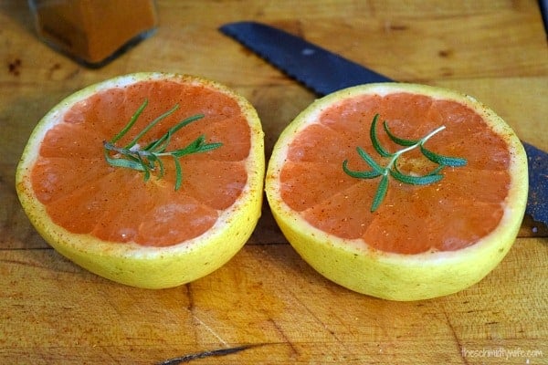 Honey Broiled Grapefruit