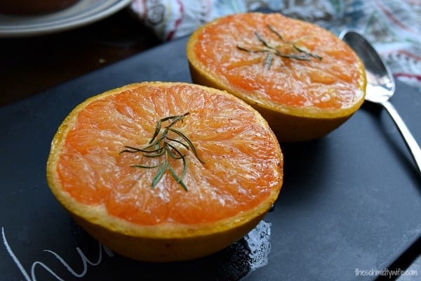 Honey Broiled Grapefruit