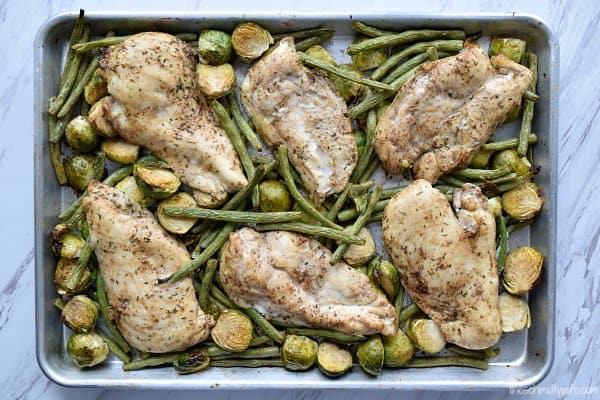 Sheet Pan Balsamic Chicken