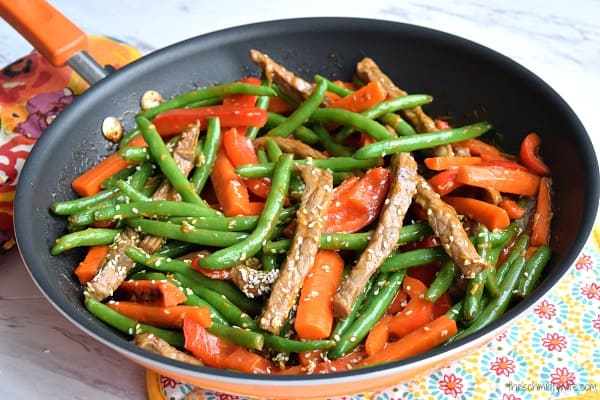 Orange Ginger Beef Stir Fry
