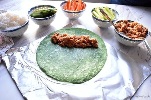 Spicy Tuna 'Sushi' Wrap