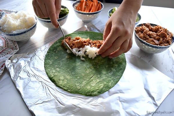 Spicy Tuna 'Sushi' Wrap