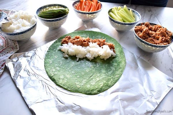 Spicy Tuna 'Sushi' Wrap