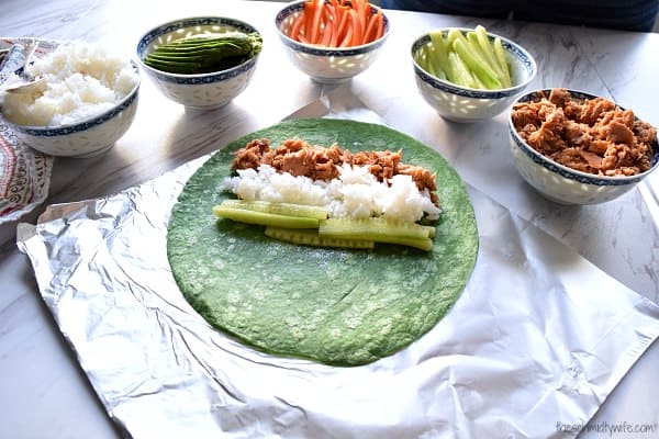 Spicy Tuna 'Sushi' Wrap