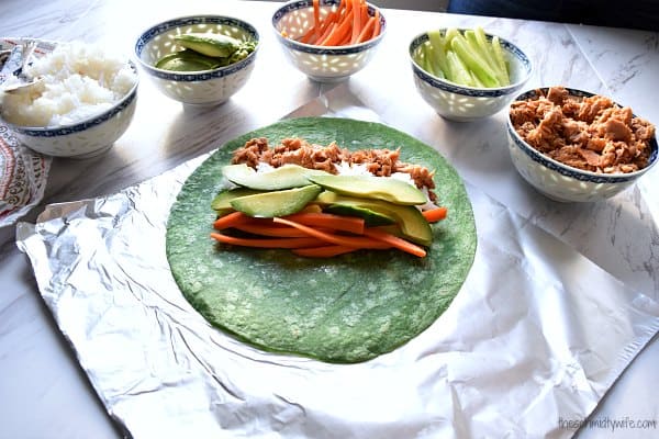 Spicy Tuna 'Sushi' Wrap