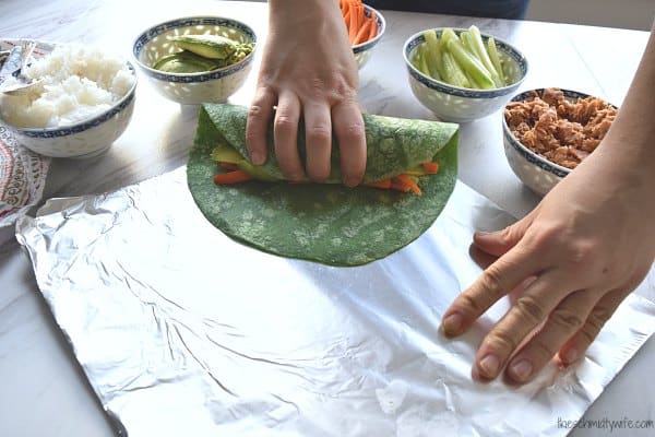 Spicy Tuna 'Sushi' Wrap