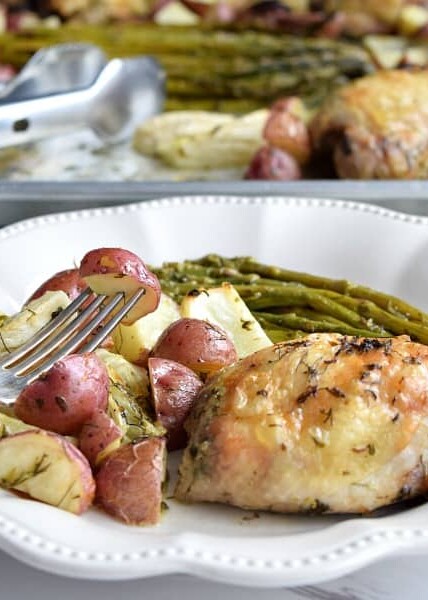 Chicken with Spring Vegetables