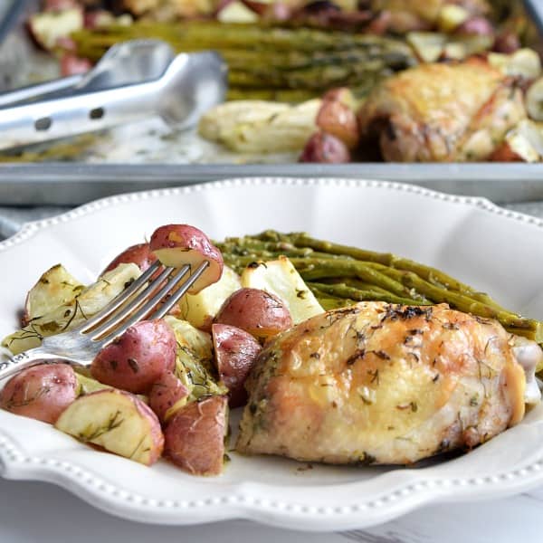 Chicken with Spring Vegetables