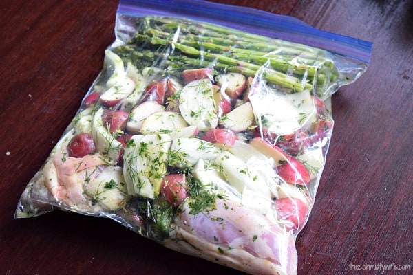 Sheet Pan Chicken with Spring Vegetables