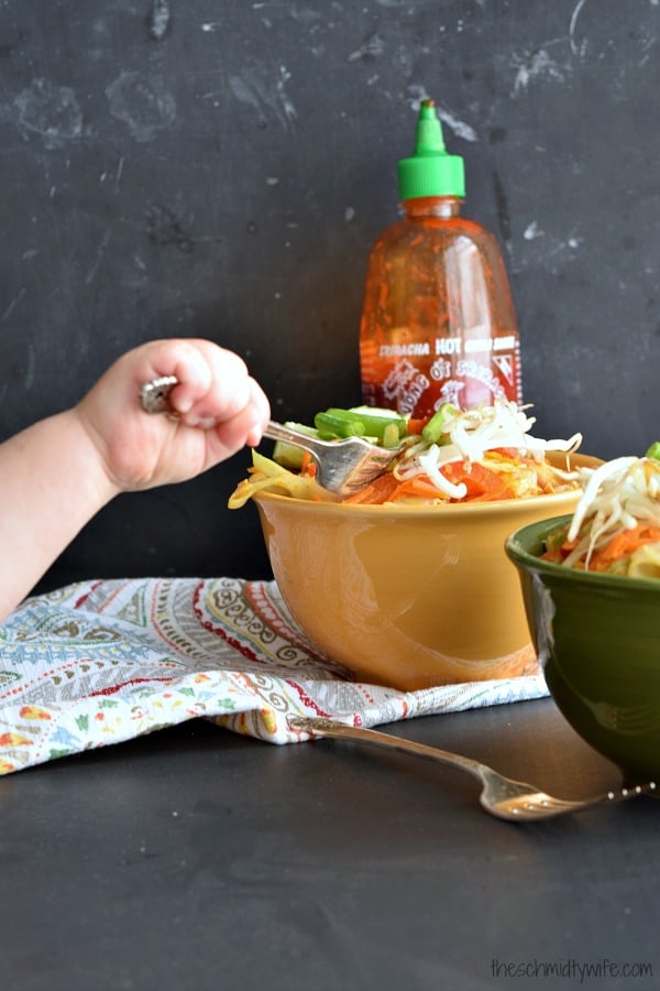 Thai Peanut Chicken & Veggie Bowls