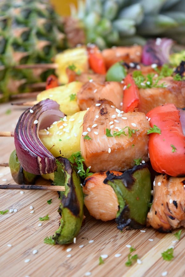 Pineapple Chicken Kabobs