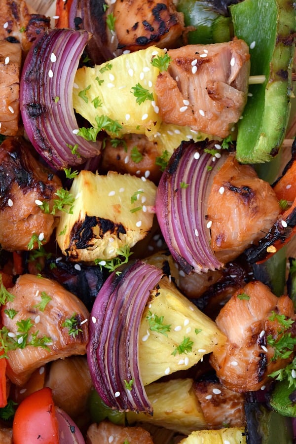 Pineapple Chicken Kabobs