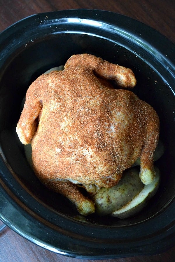 Crockpot Rotisserie Chicken