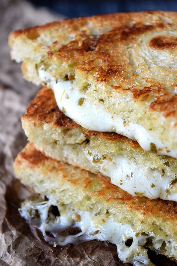 Pesto Grilled Cheese