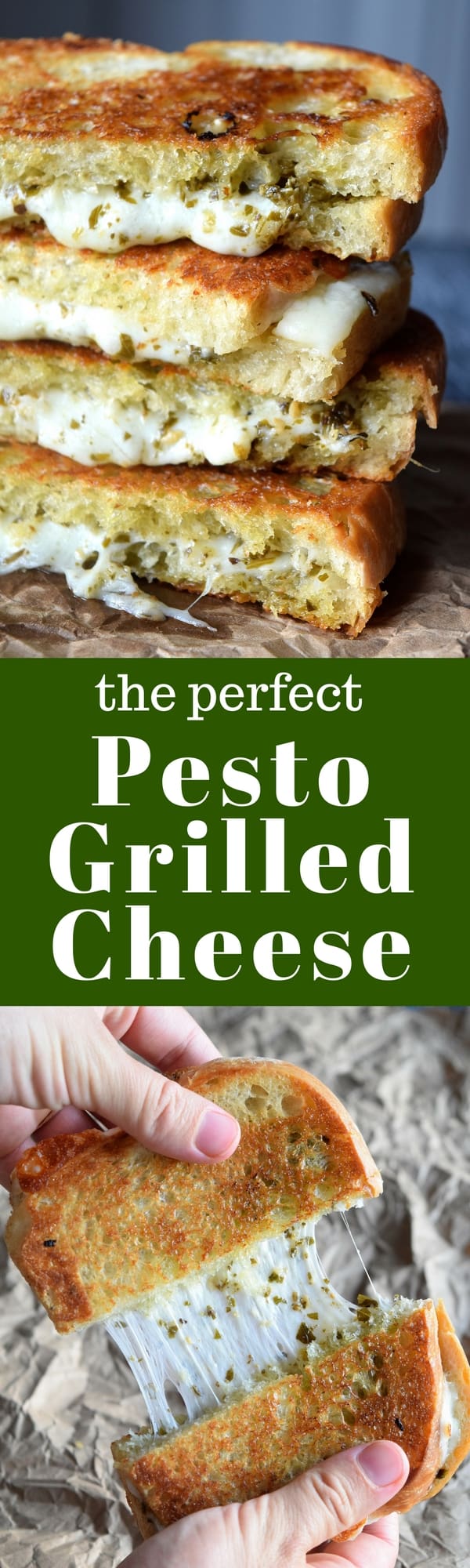 Pesto Grilled Cheese
