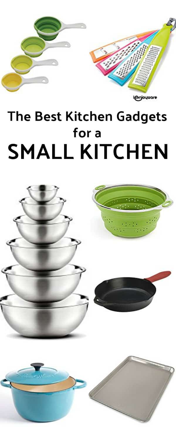 The Best Kitchen Gadgets for a Small Kitchen Pinterest Pin #giftideas #smallkitchen #christmas