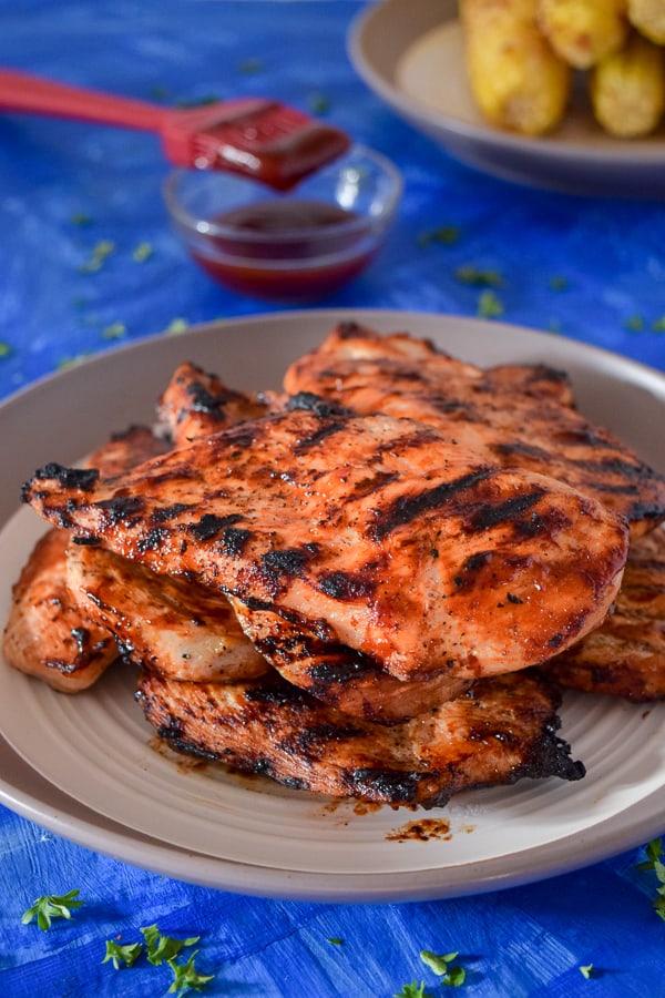How To Grill Chicken Breasts with Barbecue Sauce