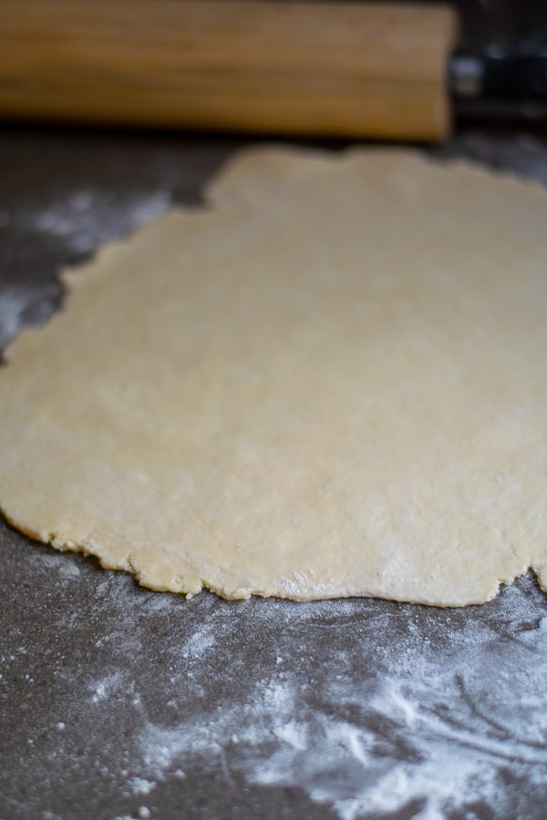 how to make all butter pie crust rolled out