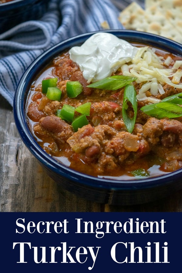 Secret Ingredient Turkey Chili Pinterest 2