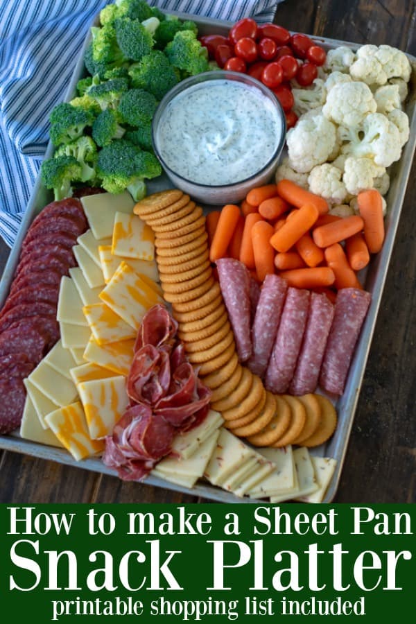 How to make a Sheet Pan Snack Platter for a hungry crowd