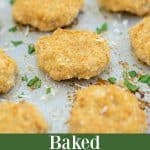 Baked Chicken Nuggets with Hidden Quinoa perfect for a weeknight dinner