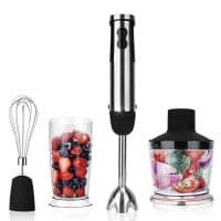 KOIOS Multi-Use 4-in-1 Immersion Hand Blender/Mixer