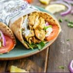 A Slow Cooker Chicken Shawarma Pita a perfect weeknight dinner | Slow Cooker Chicken Shawarma | Easy Chicken Shawarma Slow Cooker | Slow Cooker Chicken Shawarma Recipe | Chicken Shawarma in Slow Cooker | Slow Cooker Yogurt Chicken Shawarma