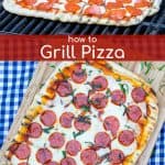 how to grill pizza on a gas grill