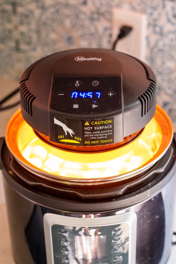 crippled turned to ON on top of a pressure cooker