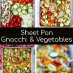 easy sheet pan baked gnocchi is only a few simple steps