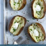 crispy instant pot baked potatoes