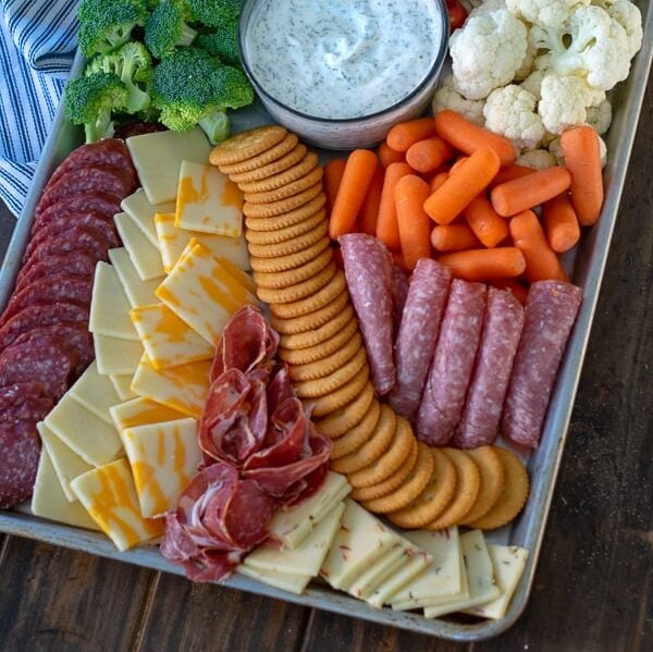 a snack platter perfect for a large group